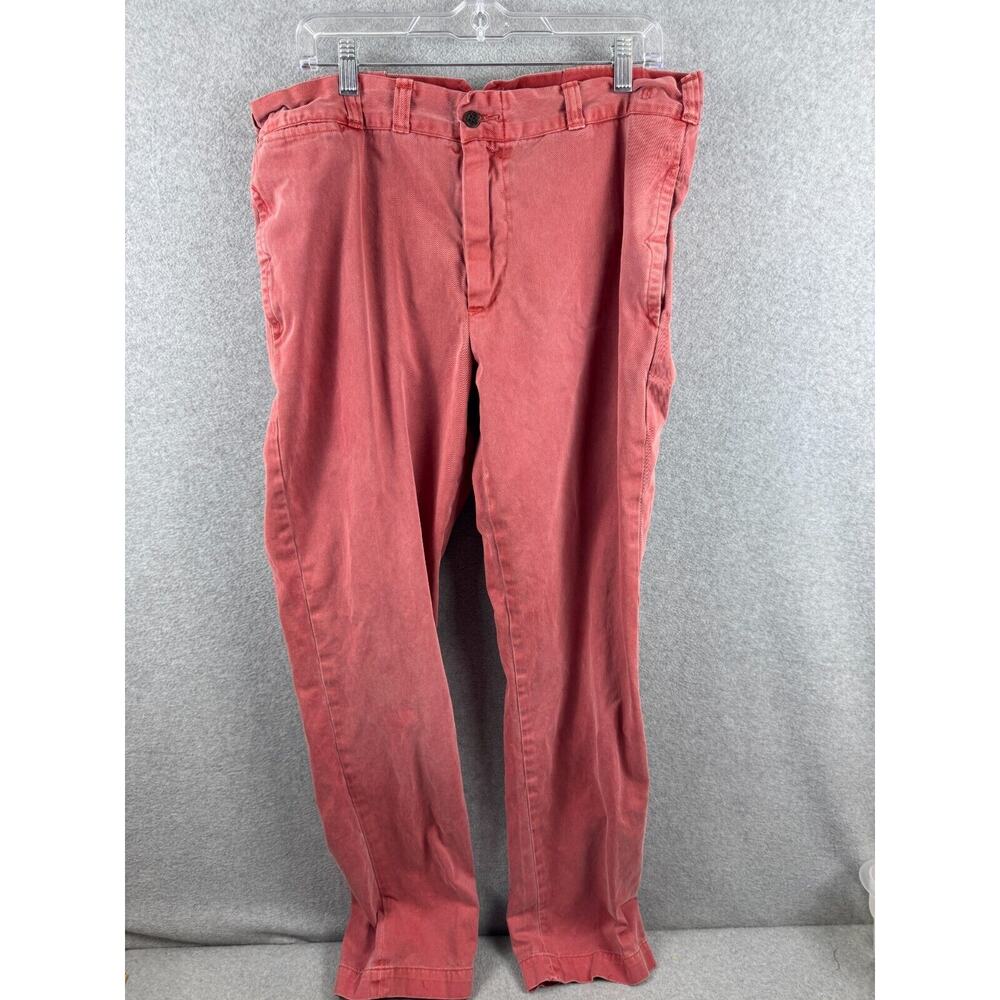 Vintage Polo Ralph‎ Lauren Chino Pants Men's 36x34 (35x32.5) Pink Utility
